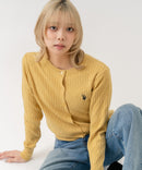 【U.S. POLO ASSN./ユーエスポロアッスン】【程よくゆとりを持たせたリラックスシルエット】ケーブルニットカーディガン クラシカル 羽織り プルオーバー風 きれいめ カジュアル 着回し ❘ジーンズメイト公式オンラインショップ