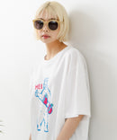 別注 アニマルプリント オーバーサイズ Tシャツ【MEI/メイ】