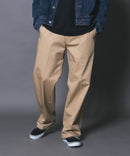 T/C ツイル ワイドストレート Dickies ディッキーズ  穿きやすい ツイル 着回し