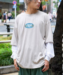 FILA  フェイク レイヤード 胸ワンポイント ロンT