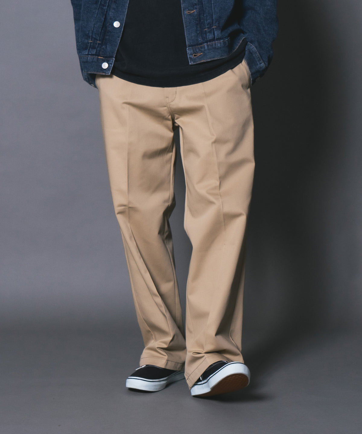 T/C ツイル ワイドストレート Dickies ディッキーズ 穿きやすい