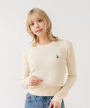 【U.S. POLO ASSN./ユーエスポロアッスン】【程よくゆとりを持たせたリラックスシルエット】ケーブルニットプルオーバー 柔らかい 軽量 ハリ感 ケーブル編み 上品 レイヤード ❘ジーンズメイト公式オンラインショップ