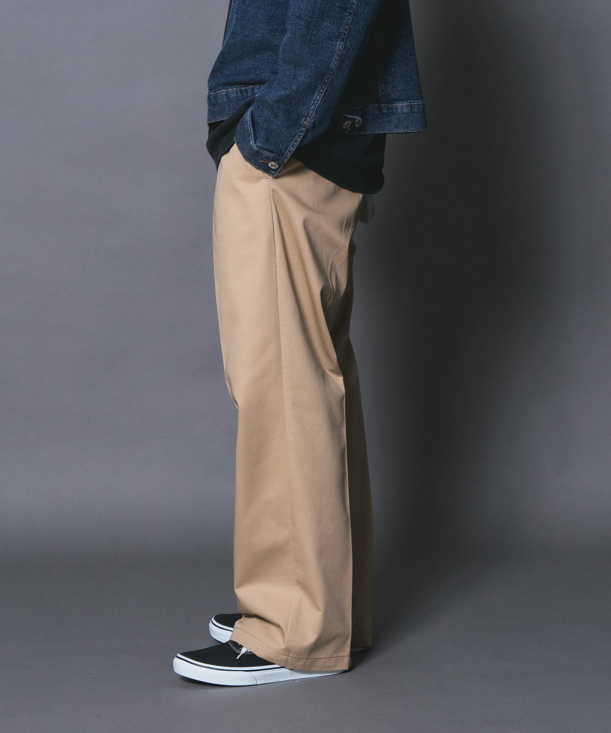 T/C ツイル ワイドストレート Dickies ディッキーズ 穿きやすい ツイル