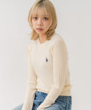 【U.S. POLO ASSN./ユーエスポロアッスン】【程よくゆとりを持たせたリラックスシルエット】ケーブルニットプルオーバー 柔らかい 軽量 ハリ感 ケーブル編み 上品 レイヤード ❘ジーンズメイト公式オンラインショップ