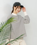 【FORT POINT/フォートポイント】ハイネック ボリューム袖 ロンＴ