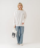 【U.S. POLO ASSN./ユーエスポロアッスン】【程よくゆとりを持たせたベーシックなシルエット】ワンポイントロゴ ダンボールスウェット ダンボールニット 軽量 ハリ感 美シルエット ❘ジーンズメイト公式オンラインショップ