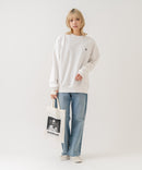 【U.S. POLO ASSN./ユーエスポロアッスン】【程よくゆとりを持たせたベーシックなシルエット】ワンポイントロゴ ダンボールスウェット ダンボールニット 軽量 ハリ感 美シルエット ❘ジーンズメイト公式オンラインショップ