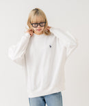 【U.S. POLO ASSN./ユーエスポロアッスン】【程よくゆとりを持たせたベーシックなシルエット】ワンポイントロゴ ダンボールスウェット ダンボールニット 軽量 ハリ感 美シルエット ❘ジーンズメイト公式オンラインショップ