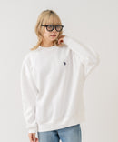 【U.S. POLO ASSN./ユーエスポロアッスン】【程よくゆとりを持たせたベーシックなシルエット】ワンポイントロゴ ダンボールスウェット ダンボールニット 軽量 ハリ感 美シルエット ❘ジーンズメイト公式オンラインショップ