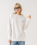 【U.S. POLO ASSN./ユーエスポロアッスン】【程よくゆとりを持たせたベーシックなシルエット】ワンポイントロゴ ダンボールスウェット ダンボールニット 軽量 ハリ感 美シルエット ❘ジーンズメイト公式オンラインショップ