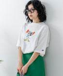 【DISCUS/ディスカス】Disney/ディズニ― プリントTシャツ zo