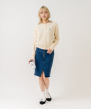 【U.S. POLO ASSN./ユーエスポロアッスン】【程よくゆとりを持たせたリラックスシルエット】ケーブルニットカーディガン クラシカル 羽織り プルオーバー風 きれいめ カジュアル 着回し ❘ジーンズメイト公式オンラインショップ