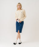 【U.S. POLO ASSN./ユーエスポロアッスン】【程よくゆとりを持たせたリラックスシルエット】ケーブルニットカーディガン クラシカル 羽織り プルオーバー風 きれいめ カジュアル 着回し ❘ジーンズメイト公式オンラインショップ