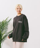 【UNDER WRAPS/アンダーラップス】裏起毛前後刺繍スウェットトレーナー zo