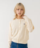 【U.S. POLO ASSN./ユーエスポロアッスン】【程よくゆとりを持たせたリラックスシルエット】ケーブルニットカーディガン クラシカル 羽織り プルオーバー風 きれいめ カジュアル 着回し ❘ジーンズメイト公式オンラインショップ