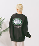 【UNDER WRAPS/アンダーラップス】裏起毛前後刺繍スウェットトレーナー zo