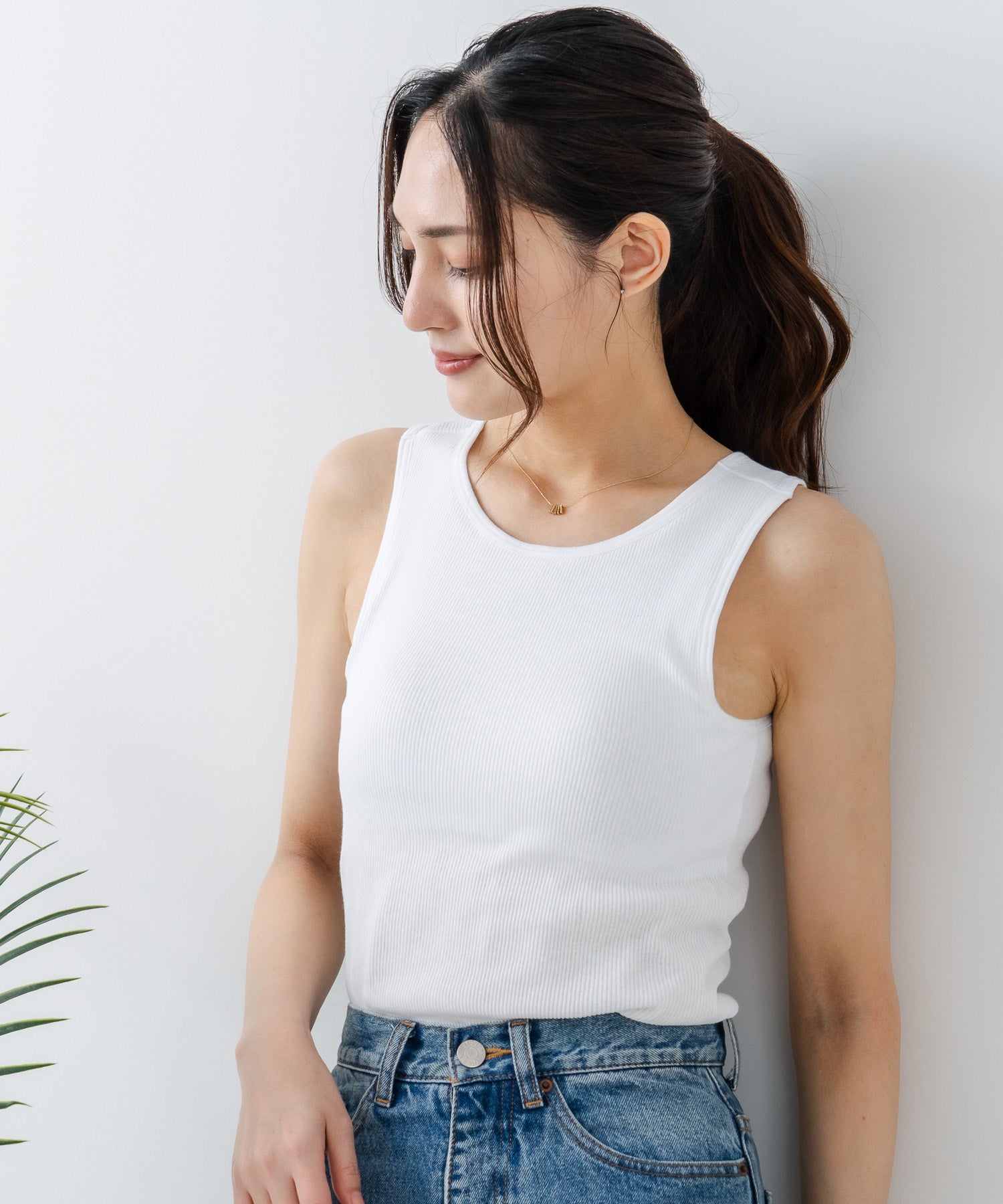 jIN♡　　ルーニィ　2024 ベルト付アウトポケットパンツ LIGHT 2B JKT -STRIPE | junhashimoto（ジュンハシモト