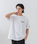 【BRKNHOME/ブロークンホーム】×【ZERO STAIN/ゼロステイン】【上品なチェーン刺繍ロゴ】コラボTシャツ 汗染み防止 ワンポイント オーバーサイズ