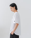 【BRKNHOME/ブロークンホーム】×【ZERO STAIN/ゼロステイン】【上品なチェーン刺繍ロゴ】コラボTシャツ 汗染み防止 ワンポイント オーバーサイズ