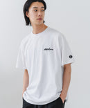 【BRKNHOME/ブロークンホーム】×【ZERO STAIN/ゼロステイン】【上品なチェーン刺繍ロゴ】コラボTシャツ 汗染み防止 ワンポイント オーバーサイズ