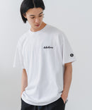 【BRKNHOME/ブロークンホーム】×【ZERO STAIN/ゼロステイン】【上品なチェーン刺繍ロゴ】コラボTシャツ 汗染み防止 ワンポイント オーバーサイズ