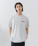【BRKNHOME/ブロークンホーム】×【ZERO STAIN/ゼロステイン】【上品なチェーン刺繍ロゴ】コラボTシャツ 汗染み防止 ワンポイント オーバーサイズ