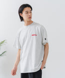 【BRKNHOME/ブロークンホーム】×【ZERO STAIN/ゼロステイン】【上品なチェーン刺繍ロゴ】コラボTシャツ 汗染み防止 ワンポイント オーバーサイズ
