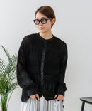 【C-FORT POINT/フォートポイント】マジョリカプリーツブラウス ❘ジーンズメイト公式オンラインショップ