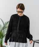 【C-FORT POINT/フォートポイント】マジョリカプリーツブラウス ❘ジーンズメイト公式オンラインショップ