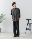 【BRKNHOME/ブロークンホーム】×【ZERO STAIN/ゼロステイン】【上品なチェーン刺繍ロゴ】コラボTシャツ 汗染み防止 ワンポイント オーバーサイズ