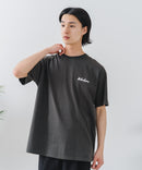 【BRKNHOME/ブロークンホーム】×【ZERO STAIN/ゼロステイン】【上品なチェーン刺繍ロゴ】コラボTシャツ 汗染み防止 ワンポイント オーバーサイズ