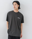【BRKNHOME/ブロークンホーム】×【ZERO STAIN/ゼロステイン】【上品なチェーン刺繍ロゴ】コラボTシャツ 汗染み防止 ワンポイント オーバーサイズ