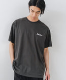 【BRKNHOME/ブロークンホーム】×【ZERO STAIN/ゼロステイン】【上品なチェーン刺繍ロゴ】コラボTシャツ 汗染み防止 ワンポイント オーバーサイズ