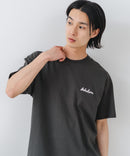 【BRKNHOME/ブロークンホーム】×【ZERO STAIN/ゼロステイン】【上品なチェーン刺繍ロゴ】コラボTシャツ 汗染み防止 ワンポイント オーバーサイズ