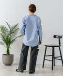 【U.S. POLO ASSN./ユーエスポロアッスン】ワンポイントロゴ刺繍 ブロードシャツ