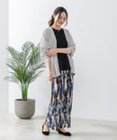 【fort point/フォートポイント】 Vネックオーバーサイズカーディガン UVカット 接触冷感zo