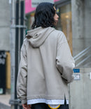 フェイクレイヤード 袖プリント ビッグシルエット 裏毛 フーディー プルオーバー パーカー KANGOL カンゴール