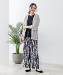 【fort point/フォートポイント】 Vネックオーバーサイズカーディガン UVカット 接触冷感zo