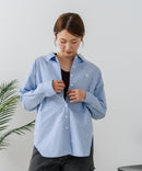 【U.S. POLO ASSN./ユーエスポロアッスン】ワンポイントロゴ刺繍 ブロードシャツ