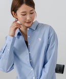 【U.S. POLO ASSN./ユーエスポロアッスン】ワンポイントロゴ刺繍 ブロードシャツ