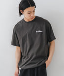【BRKNHOME/ブロークンホーム】×【ZERO STAIN/ゼロステイン】【裾・袖ドローコードで変化】コラボTシャツ 汗染み防止 チェーン刺繍 オーバーサイズ