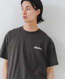 【BRKNHOME/ブロークンホーム】×【ZERO STAIN/ゼロステイン】【裾・袖ドローコードで変化】コラボTシャツ 汗染み防止 チェーン刺繍 オーバーサイズ