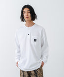 【BRKNHOME/ブロークンホーム】ヘンリーネック ポケット付き ロンT ❘ジーンズメイト公式オンラインショップ