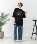 【C-FORTPOINT/フォートポイント】刺繍 7分袖チュニックTシャツ ❘ジーンズメイト公式オンラインショップ