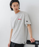 【BRKNHOME/ブロークンホーム】×【ZERO STAIN/ゼロステイン】【裾・袖ドローコードで変化】コラボTシャツ 汗染み防止 チェーン刺繍 オーバーサイズ