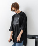 【C-FORTPOINT/フォートポイント】刺繍 7分袖チュニックTシャツ ❘ジーンズメイト公式オンラインショップ