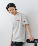 【BRKNHOME/ブロークンホーム】×【ZERO STAIN/ゼロステイン】【裾・袖ドローコードで変化】コラボTシャツ 汗染み防止 チェーン刺繍 オーバーサイズ