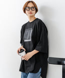 【C-FORTPOINT/フォートポイント】刺繍 7分袖チュニックTシャツ ❘ジーンズメイト公式オンラインショップ