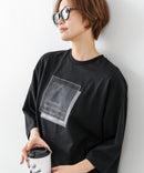 【C-FORTPOINT/フォートポイント】刺繍 7分袖チュニックTシャツ ❘ジーンズメイト公式オンラインショップ