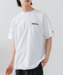 【BRKNHOME/ブロークンホーム】×【ZERO STAIN/ゼロステイン】【裾・袖ドローコードで変化】コラボTシャツ 汗染み防止 チェーン刺繍 オーバーサイズ